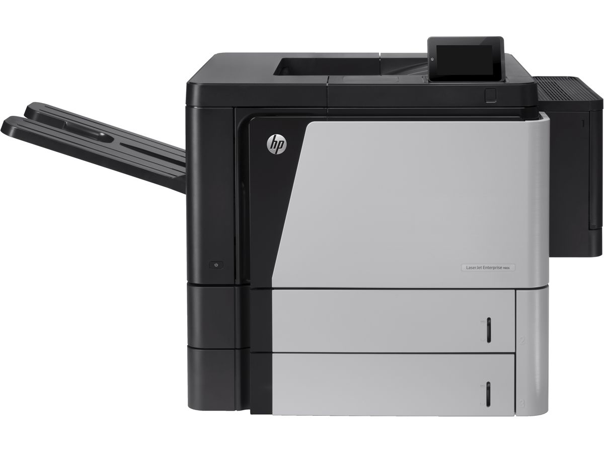 HP LaserJet Enterprise Imprimante M806dn, Noir et blanc, Imprimante pour Entreprises, Impression, Impression USB en façade, Impression recto-verso