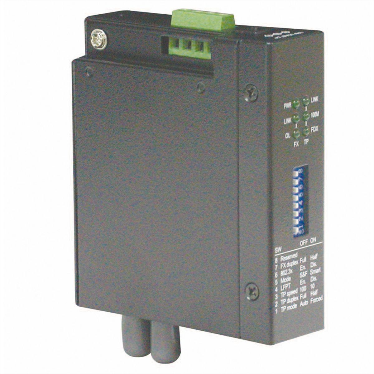 ROLINE Convertisseur industriel RJ-45, ST