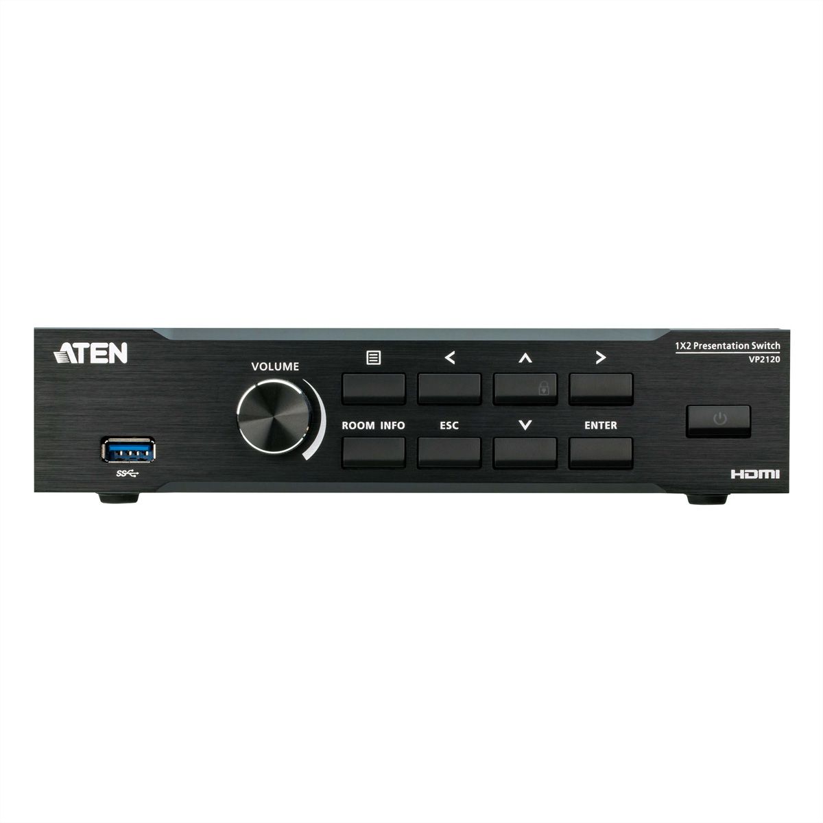 ATEN VP2120 Commutateur de présentation fluide avec multidiffusion en quadruple affichage