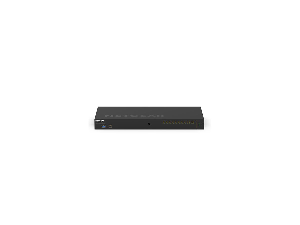 NETGEAR M4250-10G2XF-PoE++ Géré L2/L3 Gigabit Ethernet (10/100/1000) Connexion Ethernet, supportant l'alimentation via ce port (PoE) 1U Noir