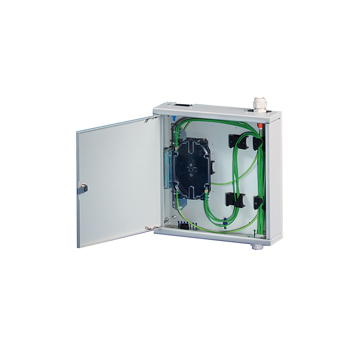 SCHROFF LAN Wall-Mounted Case, Petit boîtier pour fibre optique