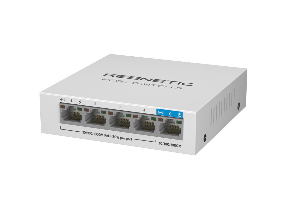 Keenetic KN-4610 Switch 5 Commutateur Gigabit 5 ports