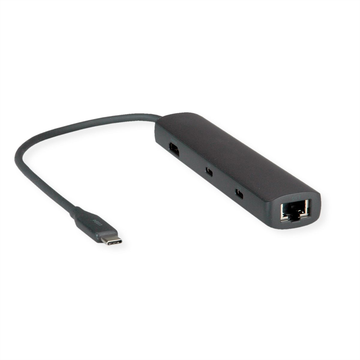 ROLINE Station d'accueil USB type C, HDMI 8K30, 3x USB3.2 Gen2 (2xA + 1xC), 1x PD, 1x 2,5GigaEth