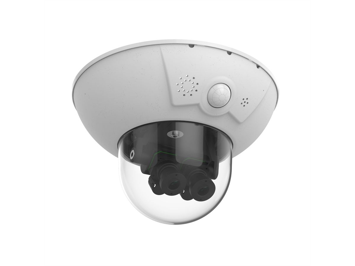 MOBOTIX D16B DualDome-Caméra 6MP avec deux objectifs B036 (103° jour/nuit)