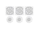 Thermaltake SWAFAN 120 EX INFINITY ARGB Sync Pack de 3 ventilateurs, blanc