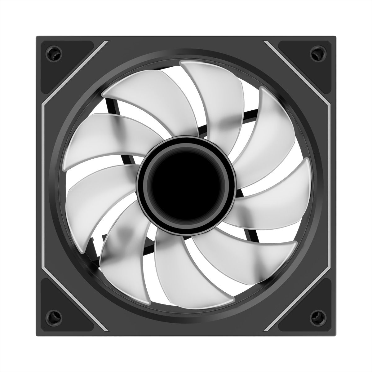 XILENCE XF076 Ventilateur de boîtier, avec Design Infinity Mirror
