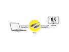 VALUE Câble DisplayPort v1.4 (AOC), M/M, 50 m