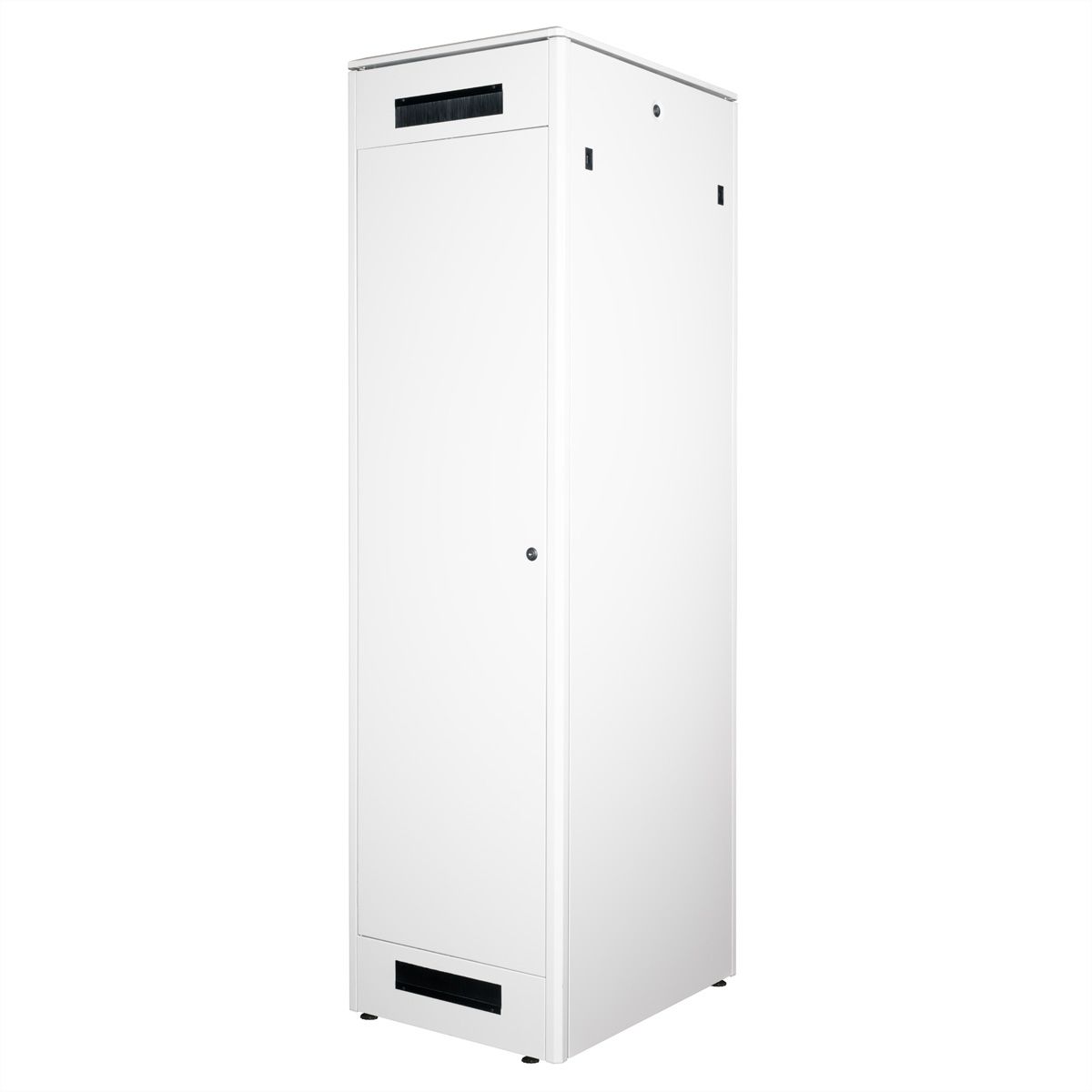 ROLINE 19" Baie réseau Pro 47U, 600x800 LxP Porte verre gris