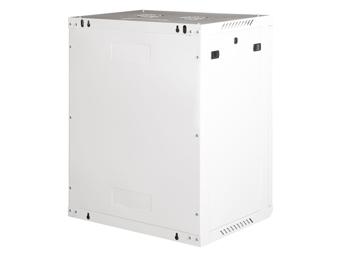 ROLINE 19" Boîtier mural Basic Plus 18U, 600x450 LxP gris