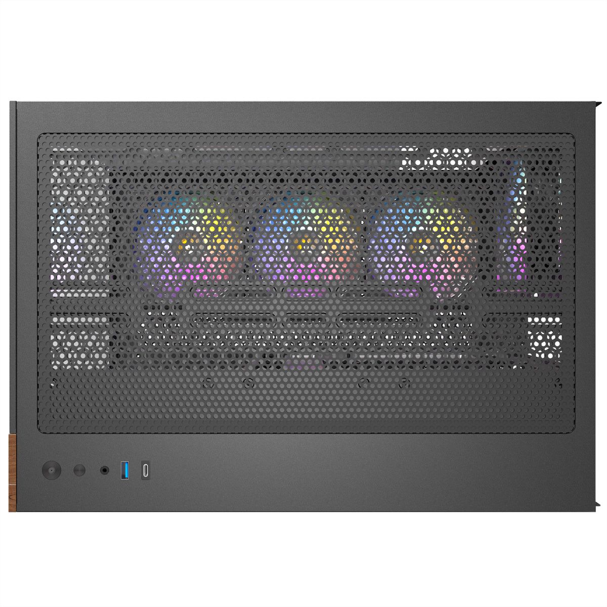 ANTEC CX800 ARGB_B Wood Boîtier PC Midi Tower Black ATX
