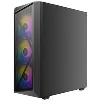 ANTEC AX67 ARGB Boîtier PC Midi Tower Gaming ATX, noir
