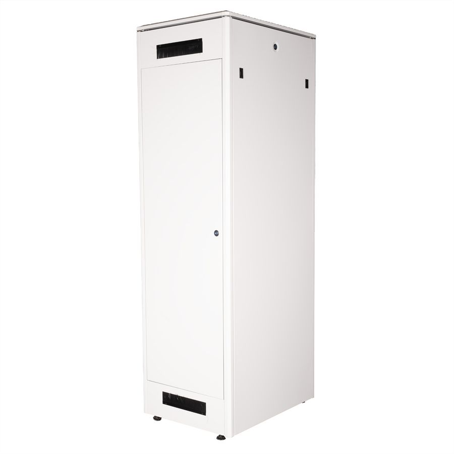 ROLINE 19" Baie réseau Pro 42U, 600x800 LxP Porte verre gris