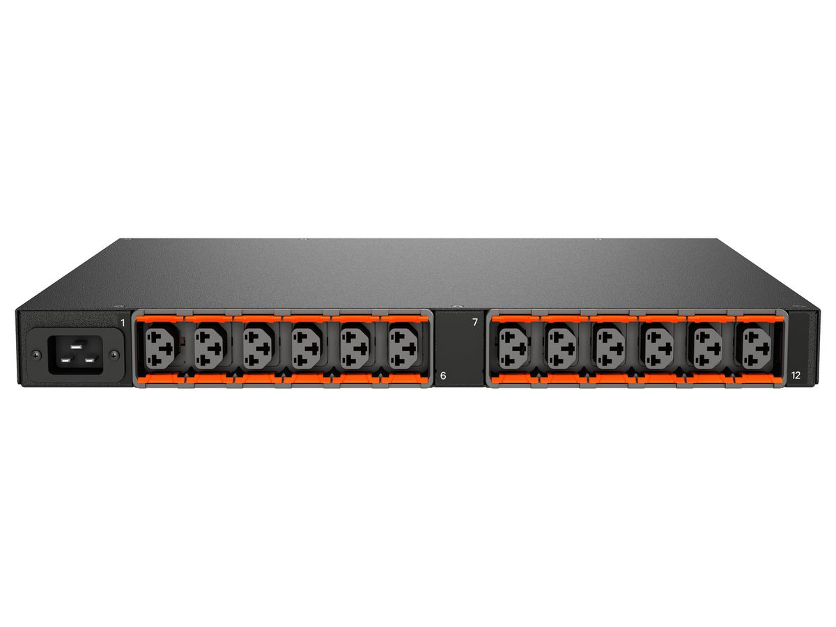 Vertiv Geist VP5U21A0 unité de distribution d'énergie 12 sortie(s) CA 1U Noir