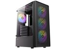 ANTEC AX26 RGB Elite Boîtier PC Midi Tower Gaming ATX, noir