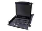 ATEN CL1000M Console KVM, LCD 43cm, VGA, PS/2, US-Layout