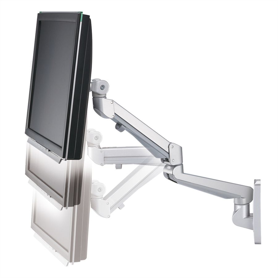 ROLINE Bras pour LCD, montage mural, Gaz, 4 articulations