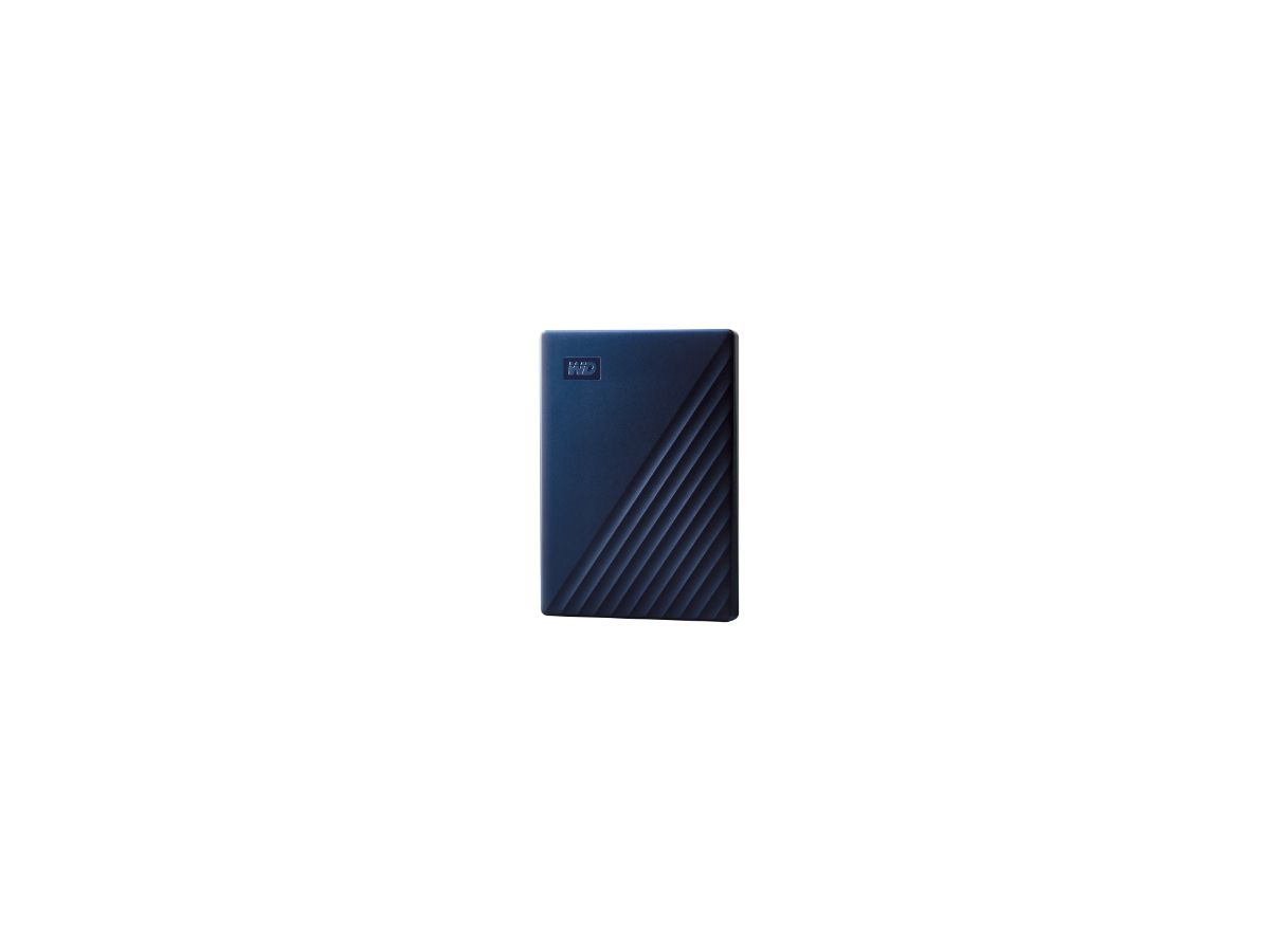 Western Digital My Passport for Mac disque dur externe 5000 Go Bleu