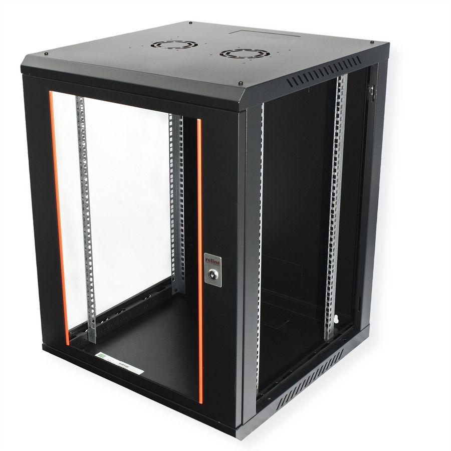 ROLINE 19" Boîtier mural Basic Plus 15U, 600x600 LxP noir