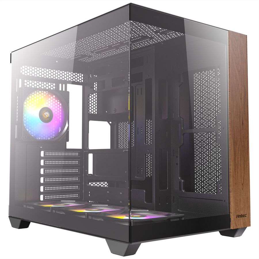 ANTEC CX800 ARGB_B Wood Boîtier PC Midi Tower Black ATX