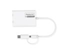 ROLINE Adaptateur Multi-DisplayLink USB type A+C - 2x DP, 4K