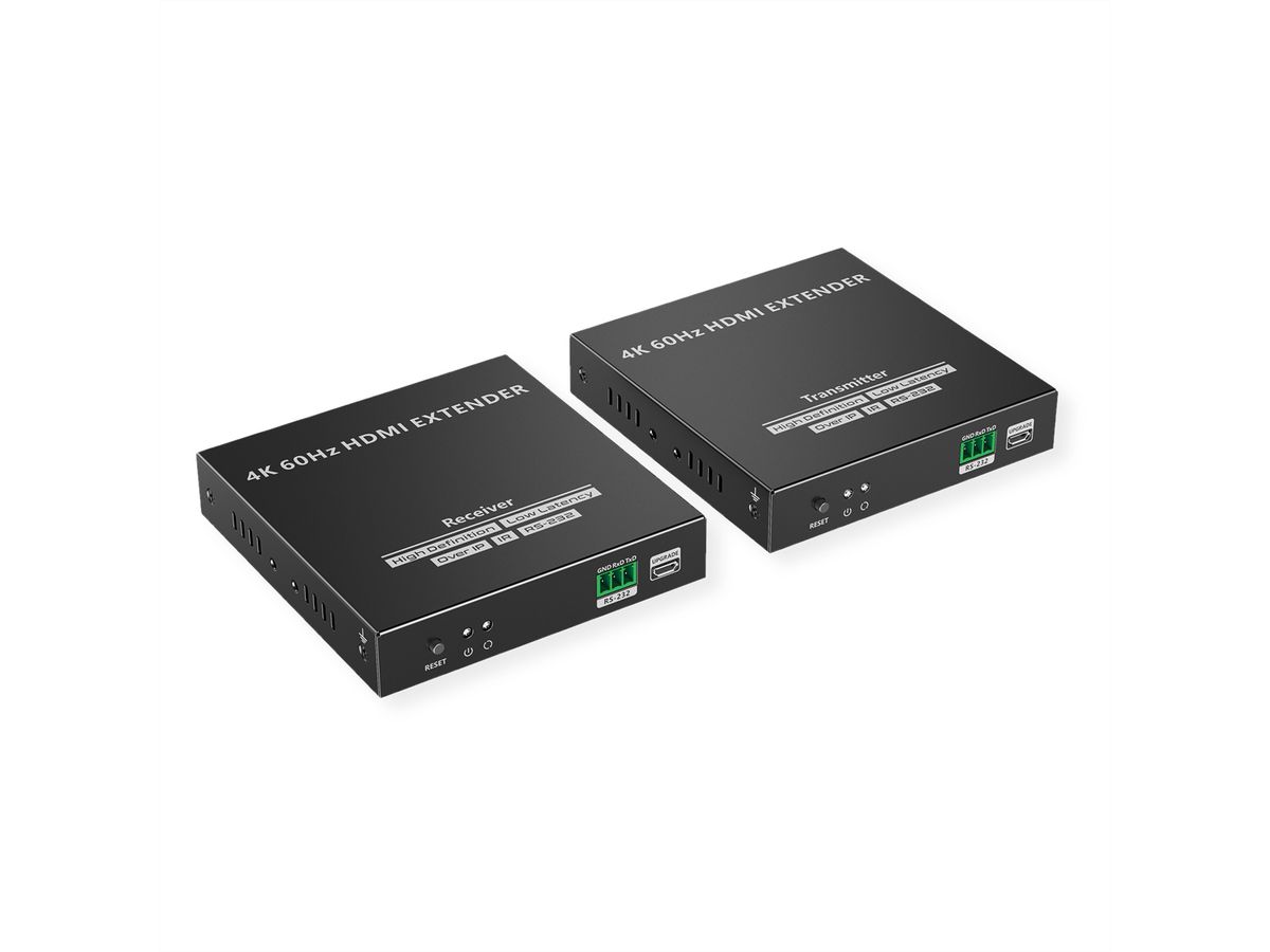 VALUE Prolongateur HDMI sur IP, IPCOLOR, 4K60Hz, 120 m