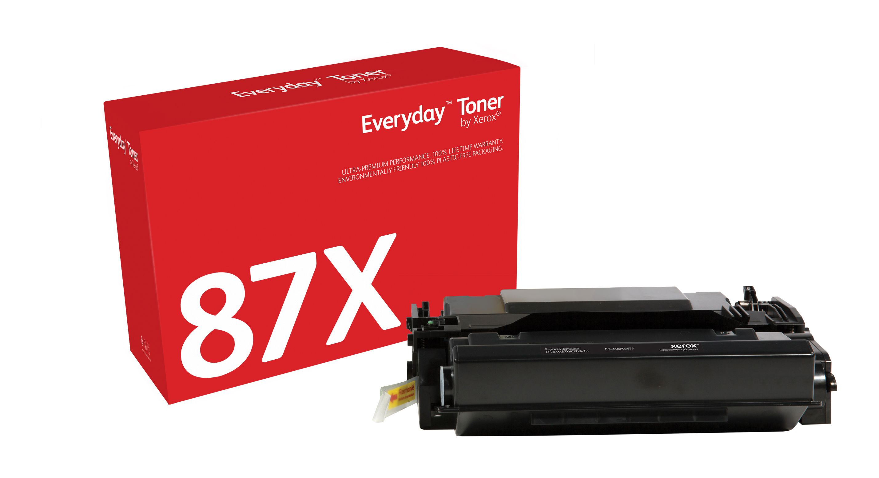 Everyday Toner Noir ™ de Xerox compatible avec HP 87X (CF287X/ CRG-041H), Grande capacité