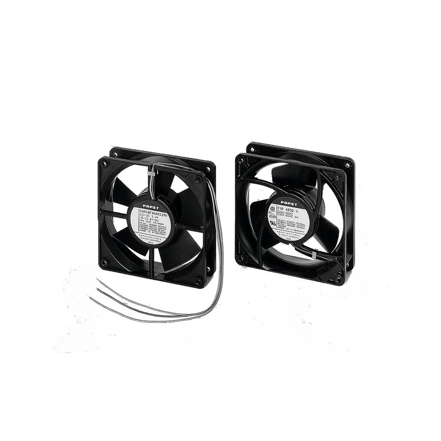 Ventilateur DC SCHROFF, 12 V, 119 x 119 x 32 mm, 138 m³h