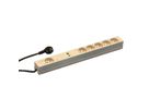 Bâtis de prises SCHROFF, UTE, maître-esclave, 6 prises, 19"
