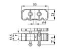 BACHMANN Serpentin de câble Classic noir RAL9005