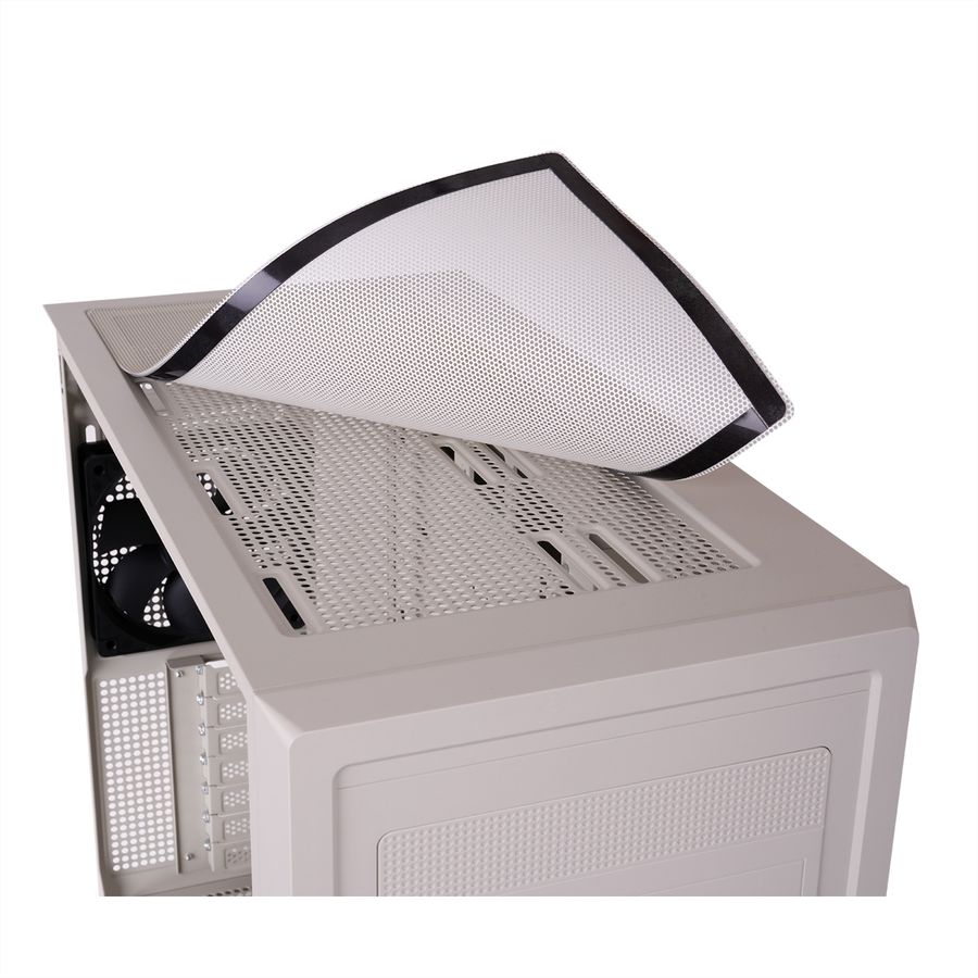 Thermaltake Retro 360 TG Boîtier PC, beige