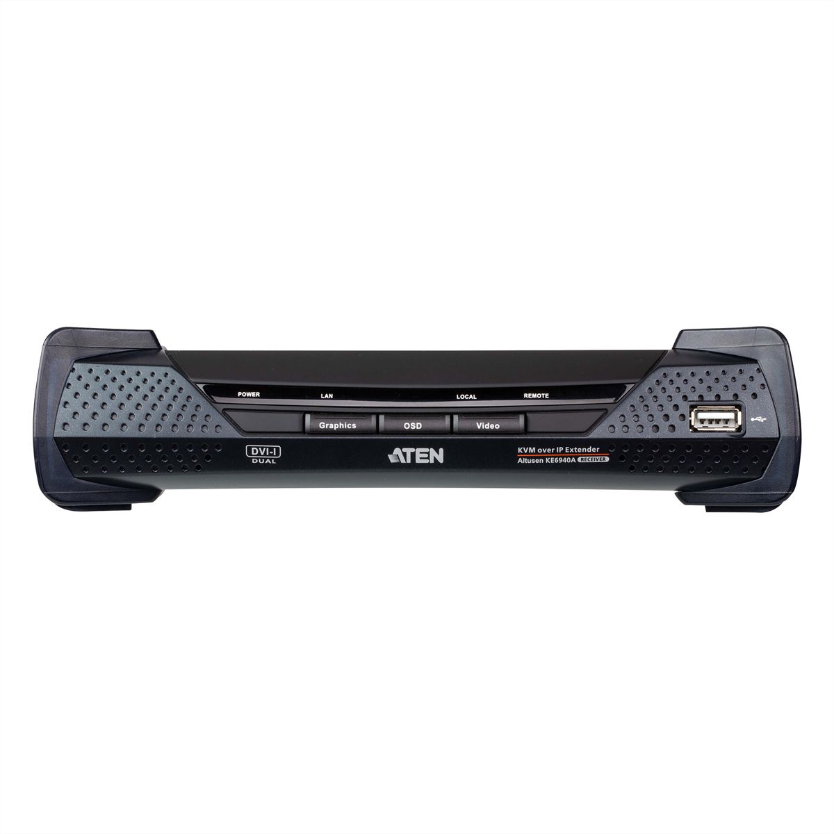 ATEN KE6940R Système d'extension KVM DVI sur IP - Récepteur