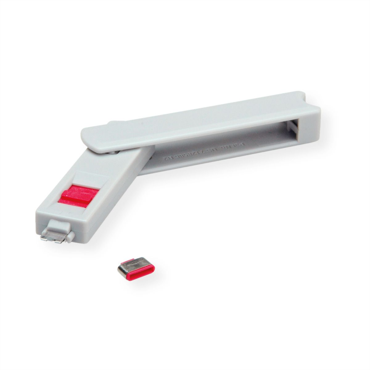 ROLINE Set Bloqueur de port USB Type C, 1x verrouillage et 1x clé