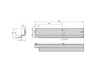 SCHROFF Labrack Rail coulissant, 40 kg, 5 paires