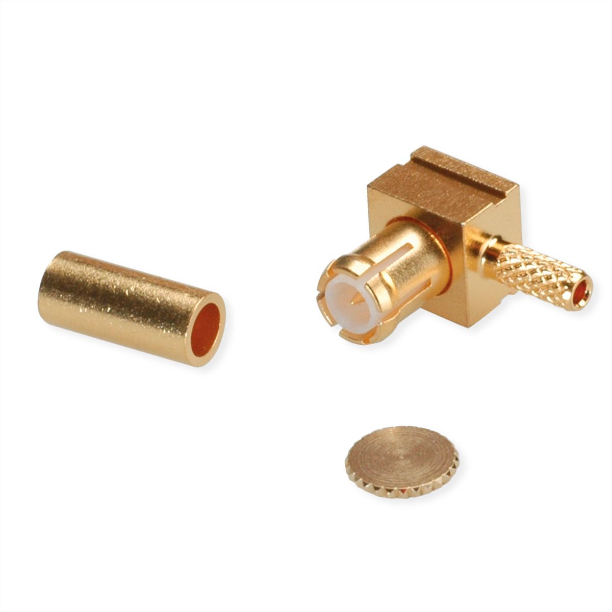 TELEGÄRTNER Connecteur MCX à angle droit pour RG-178B/U