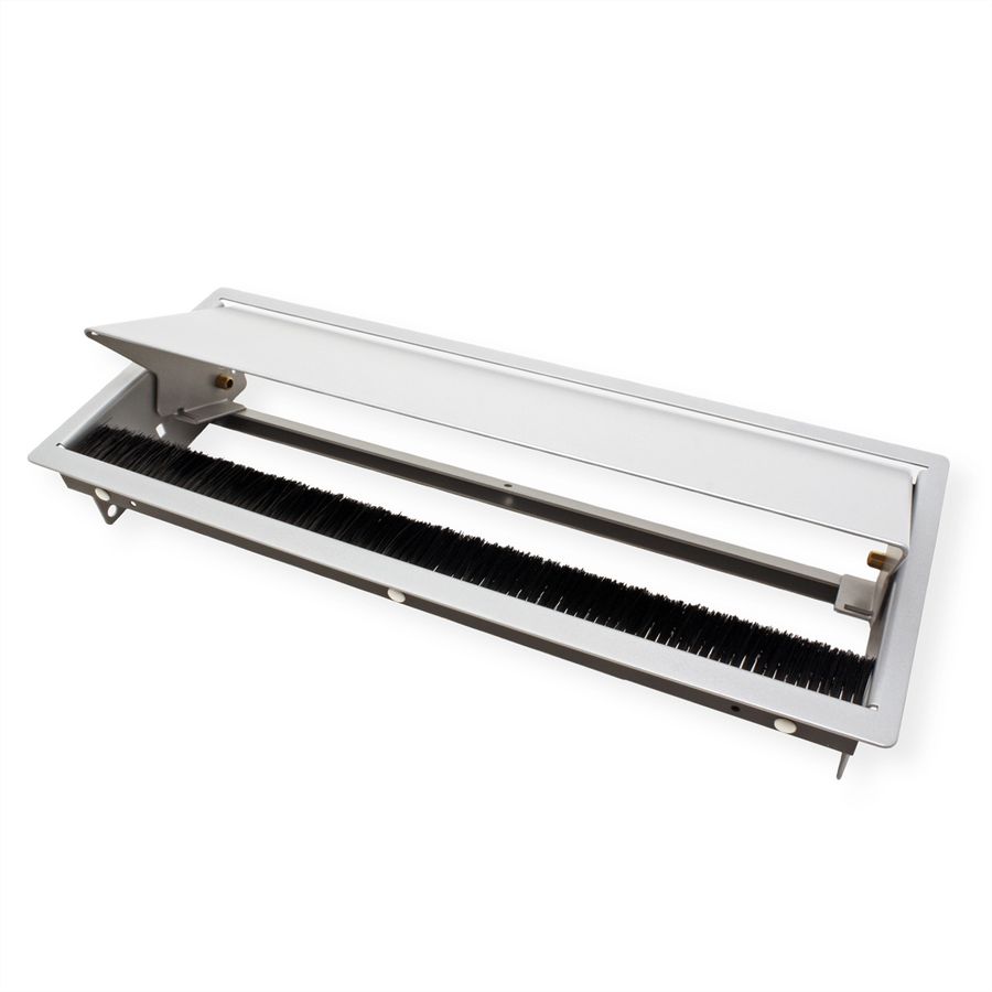 BACHMANN CONI Cadre argent long, gris