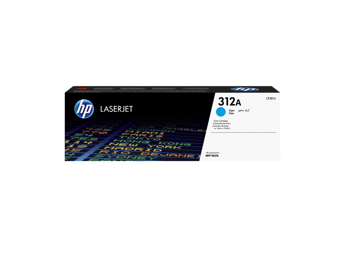 HP Cartouche 312A toner Cyan LaserJet