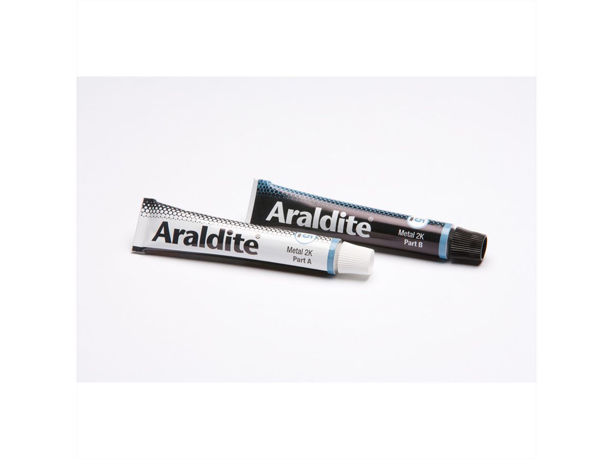 ARALDITE® Steel Colle double composants (métal) - 15ml x 2