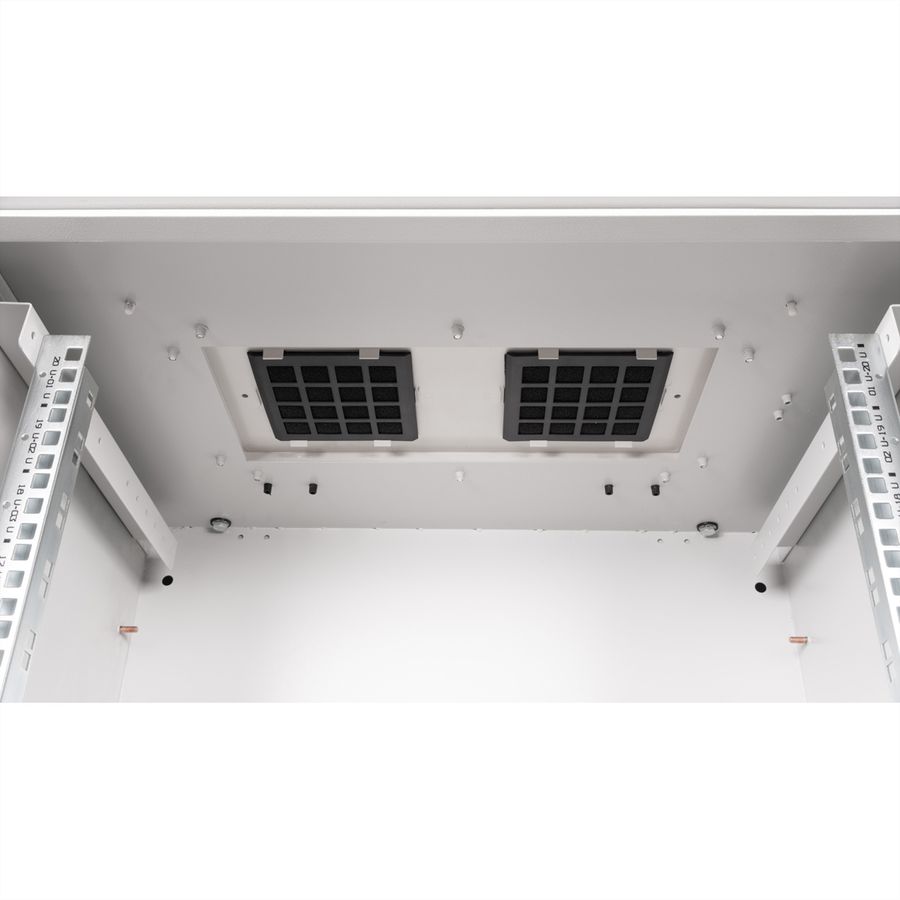 ROLINE 19" Boîtier mural Pro 20U, 600x450 LxP IP55 outdoor gris
