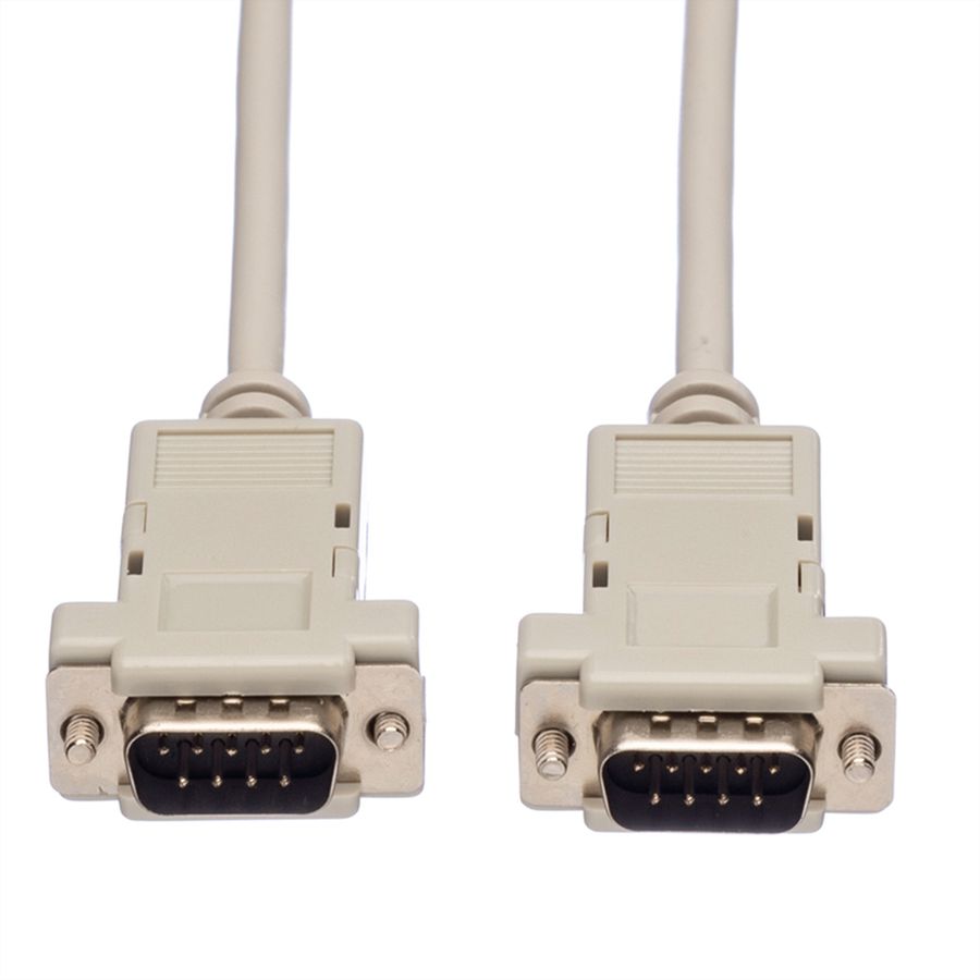 VALUE Câble RS232 9 pôles M/M, 1,8 m