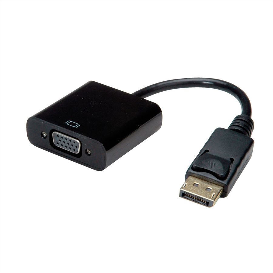 VALUE Adaptateur DisplayPort-VGA, DP M - VGA F, passif