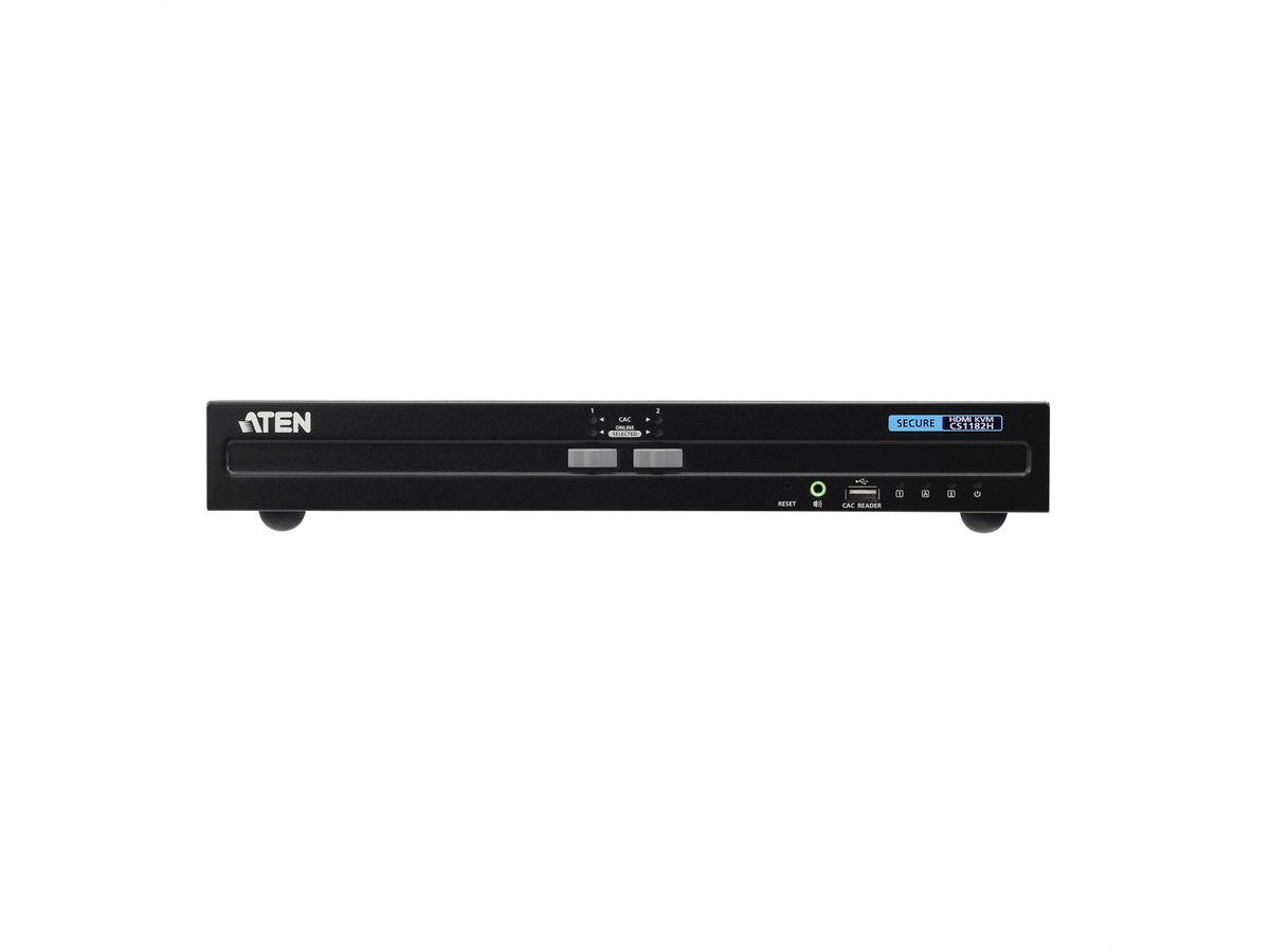 ATEN CS1182H Commutateur KVM sécurisé HDMI USB à 2 ports