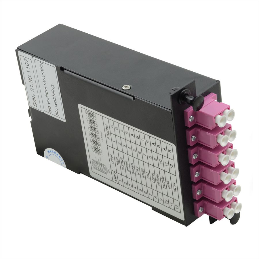 VALUE Module MPO, MPO mâle / 12x LC femelle