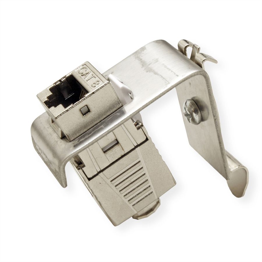 VALUE Adaptateur pour rail DIN, vide, pour 1 Keystone