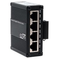 EXSYS EX-62021PoE-P Micro commutateur industriel Gigabit PoE à 5 ports, non géré