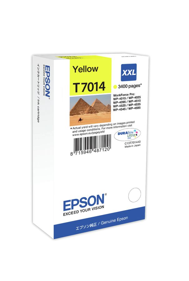 Epson Encre Jaune XXL (3 400 p)