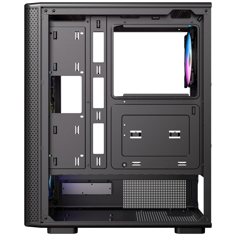 ANTEC VX-310 ARGB Boîtier PC ATX, Micro-ATX , ITX Mid Tower Gaming, noir