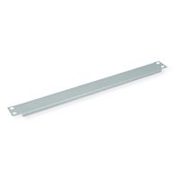 VALUE Panneau aveugle 19 pouces 1 UH, gris