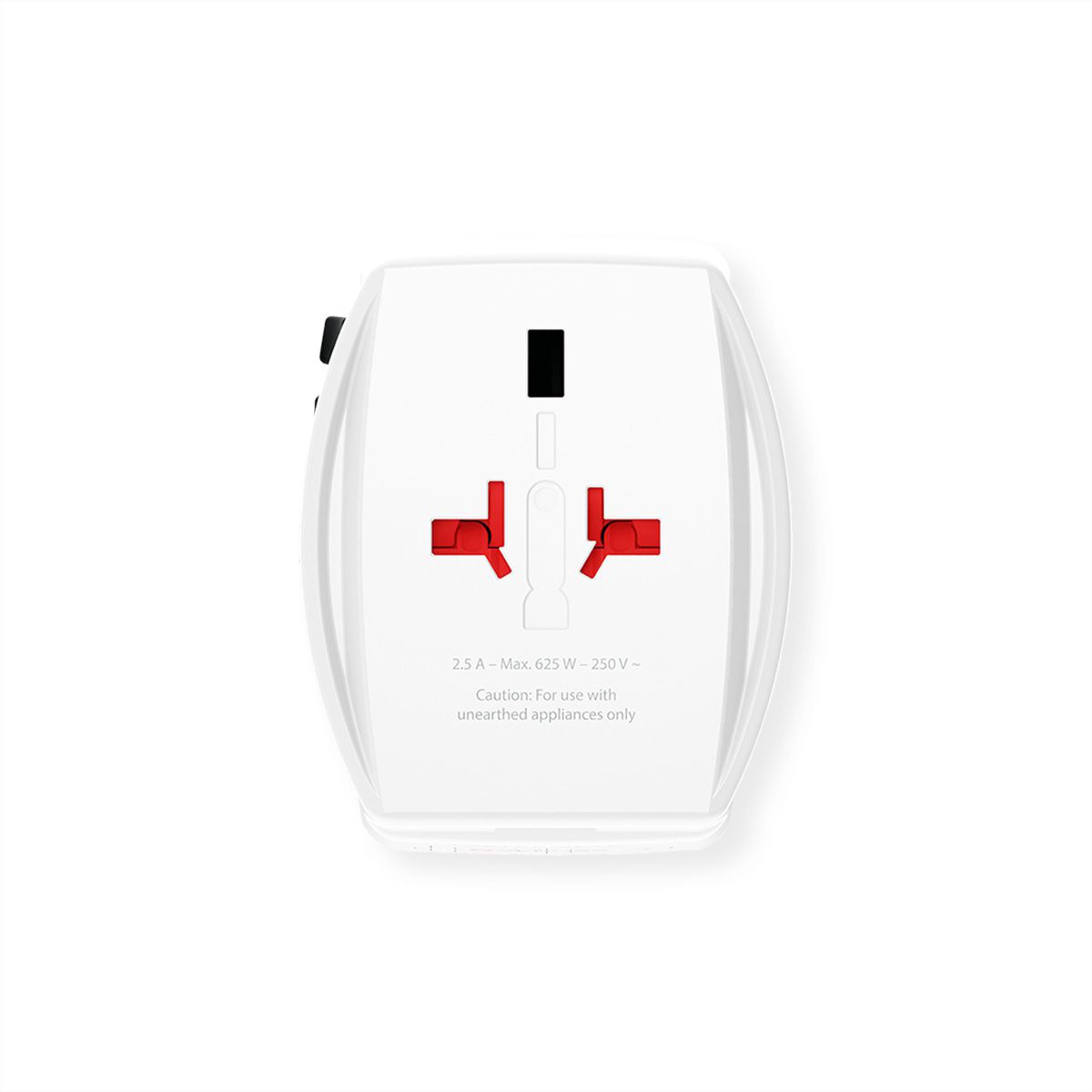 SKROSS Adaptateur de voyage MUV USB A/C 65PD avec câble USB-C, monde