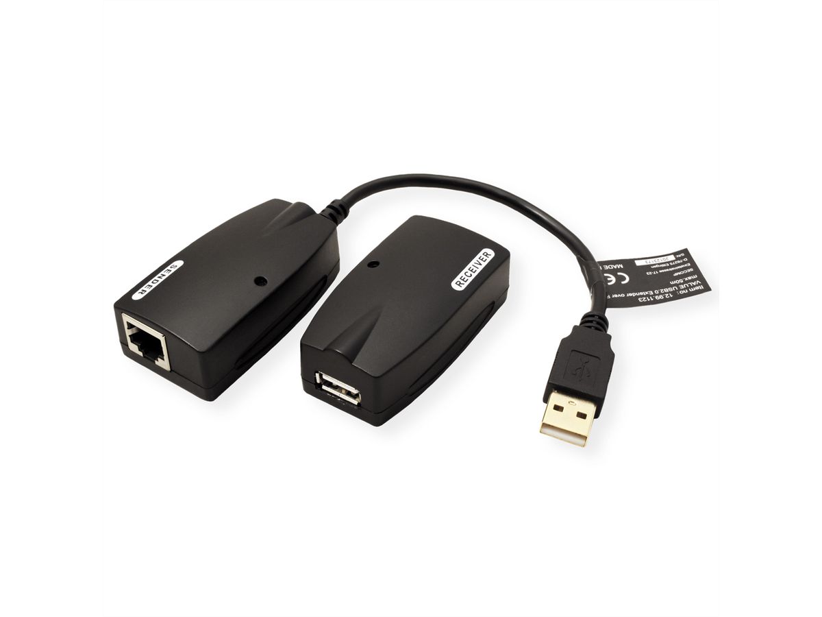 VALUE Rallonge USB 2.0 à partir de RJ45, max. 50m - SECOMP France