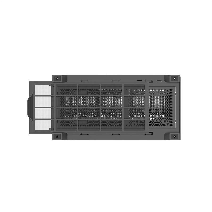 XILENCE Xilent Gleam X818.ARGB Gaming ATX PC noir, Tour RGB ATX Midi
